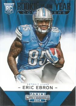 2014 Panini Contenders - Rookie of the Year Contenders #ROY-20 Eric Ebron Front