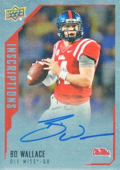 2015 Upper Deck Inscriptions #BW Bo Wallace Front