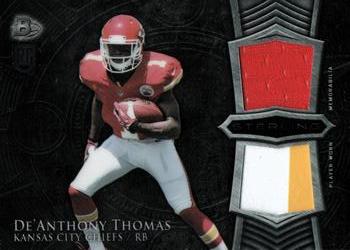 2014 Bowman Sterling - Relics #BSRDR-DT De'Anthony Thomas Front