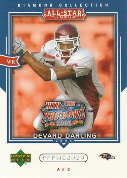 2004 Upper Deck Diamond Collection All-Star Lineup - Promo #AS57 Devard Darling Front