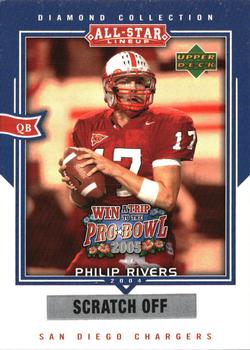 2004 Upper Deck Diamond Collection All-Star Lineup - Promo #AS4 Philip Rivers Front