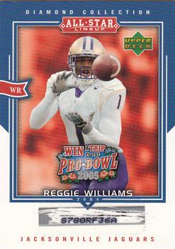 2004 Upper Deck Diamond Collection All-Star Lineup - Promo #AS8 Reggie Williams Front