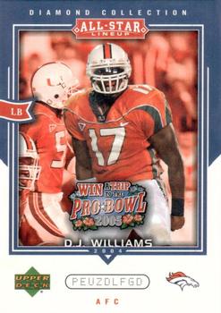 2004 Upper Deck Diamond Collection All-Star Lineup - Promo #AS35 D.J. Williams Front
