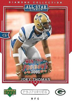 2004 Upper Deck Diamond Collection All-Star Lineup - Promo #AS36 Joey Thomas Front