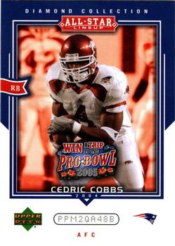 2004 Upper Deck Diamond Collection All-Star Lineup - Promo #AS40 Cedric Cobbs Front