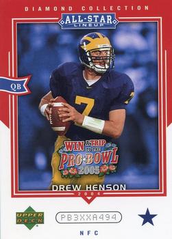 2004 Upper Deck Diamond Collection All-Star Lineup - Promo #AS50 Drew Henson Front
