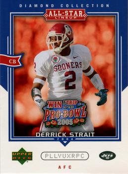 2004 Upper Deck Diamond Collection All-Star Lineup - Promo #AS53 Derrick Strait Front