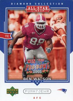 2004 Upper Deck Diamond Collection All-Star Lineup - Promo #AS54 Ben Watson Front
