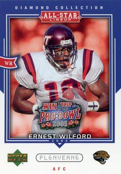 2004 Upper Deck Diamond Collection All-Star Lineup - Promo #AS55 Ernest Wilford Front