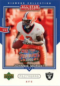 2004 Upper Deck Diamond Collection All-Star Lineup - Promo #AS62 Johnnie Morant Front