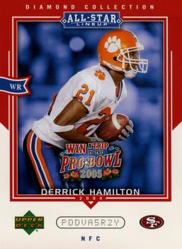 2004 Upper Deck Diamond Collection All-Star Lineup - Promo #AS68 Derrick Hamilton Front