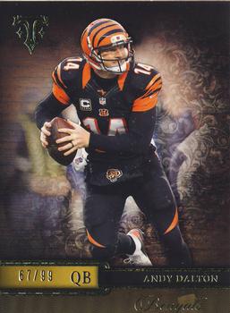 2014 Topps Triple Threads - Gold #42 Andy Dalton Front
