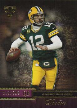 2014 Topps Triple Threads - Purple #53 Aaron Rodgers Front