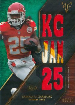 2014 Topps Triple Threads - Relics Emerald #TTR-16 Jamaal Charles Front