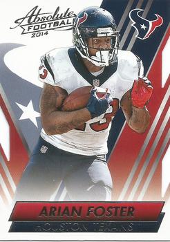 2014 Panini Absolute - Retail #27 Arian Foster Front