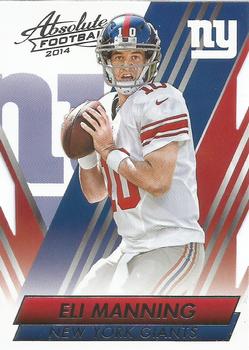 2014 Panini Absolute - Retail #91 Eli Manning Front