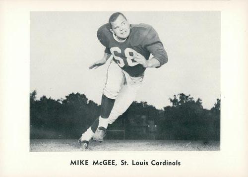 1961 Jay Publishing St. Louis Cardinals #NNO Mike McGee Front