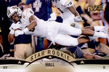 2015 Upper Deck #110 Rannell Hall Front
