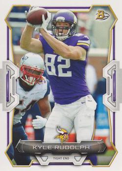 2015 Bowman #66 Kyle Rudolph Front