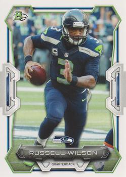 2015 Bowman #100 Russell Wilson Front