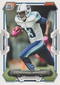 2015 Bowman #109 Kendall Wright Front