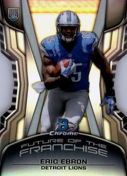 2014 Bowman Chrome - Future of the Franchise Die Cuts Mini #FF-EE Eric Ebron Front