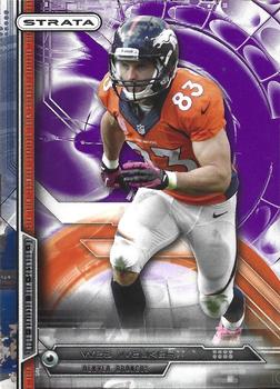 2014 Topps Strata - Purple #34 Wes Welker Front