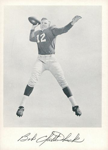 1957 Jay Publishing New York Giants #NNO Bob Clatterbuck Front
