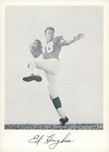1957 Jay Publishing New York Giants #NNO Ed Hughes Front