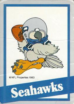 1983 NFL Properties Huddles #NNO Seattle Seahawks Front