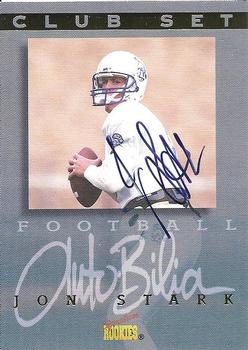 1996 Signature Rookies Auto-Bilia - Club Set Autographs #51 Jon Stark Front