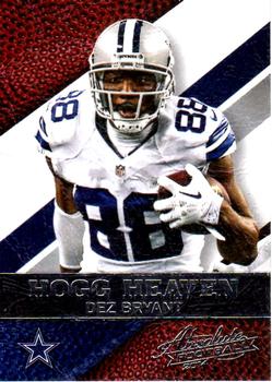 2014 Panini Absolute - Hogg Heaven #15 Dez Bryant Front