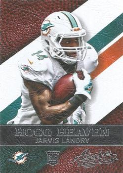 2014 Panini Absolute - Hogg Heaven #28 Jarvis Landry Front