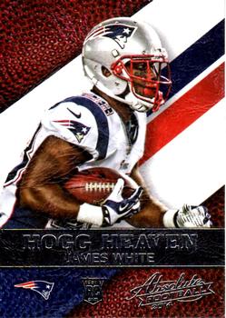 2014 Panini Absolute - Hogg Heaven #32 James White Front