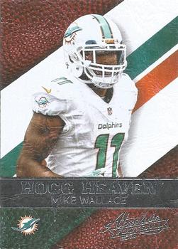 2014 Panini Absolute - Hogg Heaven #57 Mike Wallace Front