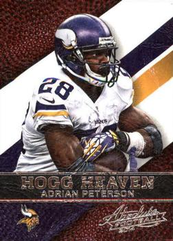 2014 Panini Absolute - Hogg Heaven #67 Adrian Peterson Front