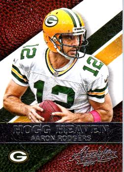 2014 Panini Absolute - Hogg Heaven #75 Aaron Rodgers Front