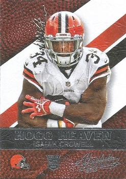 2014 Panini Absolute - Hogg Heaven #82 Isaiah Crowell Front
