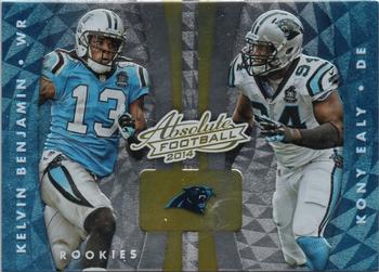 2014 Panini Absolute - Quads Rookies Blaster Exclusive #BBEB Kelvin Benjamin / Bene Benwikere / Kony Ealy / Philly Brown Front
