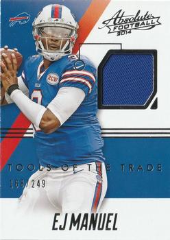 2014 Panini Absolute - Tools of the Trade #TT-EJ EJ Manuel Front