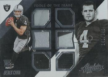 2014 Panini Absolute - Tools of the Trade Complete Rookies #DC Derek Carr Front