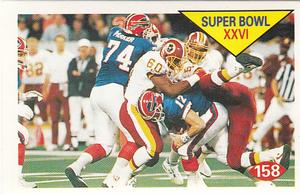 1992 Diamond NFL Superstars Stickers #158 Jim Kelly Front