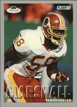 1993 Fleer Fruit of the Loom #48 Wilber Marshall Front