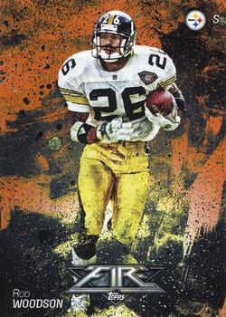 2014 Topps Fire - Flame Foil #5 Rod Woodson Front