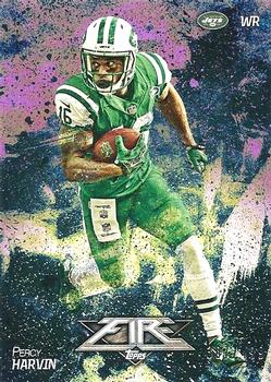 2014 Topps Fire - Purple #16 Percy Harvin Front