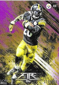2014 Topps Fire - Purple #100 Le’Veon Bell Front