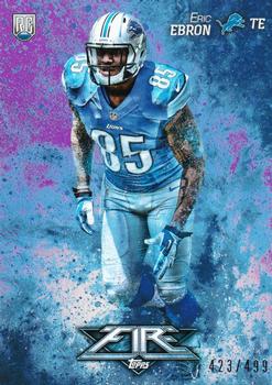 2014 Topps Fire - Purple #149 Eric Ebron Front