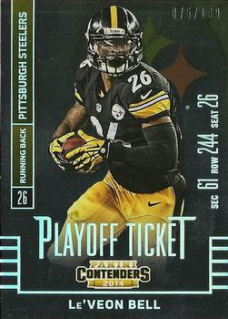 2014 Panini Contenders - Playoff Ticket #89 Le'Veon Bell Front