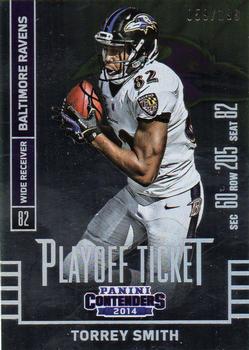 2014 Panini Contenders - Playoff Ticket #77 Torrey Smith Front