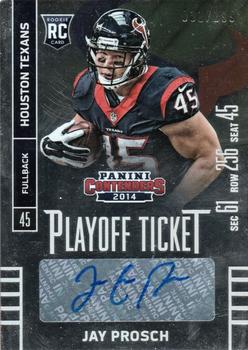 2014 Panini Contenders - Playoff Ticket #120 Jay Prosch Front
